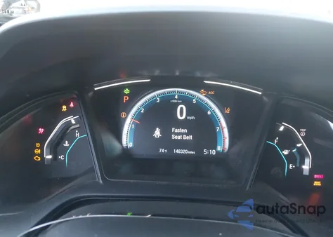 2021 Honda Civic Lx из США, поврежденный, VIN 2HGFC2F69MH529684